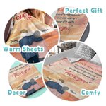 Gepersonaliseerde No Matter How Old We Get Never Stop Holding Hands Flannel Sherpa Deken Vrouwelijk Geschenk