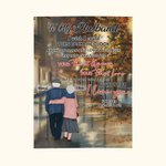 Gepersonaliseerde I Wish I Could Turn Back The Clock Flannel Sherpa Deken Huwelijksverjaardag