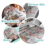 Gepersonaliseerd Als We Samen Aan Het Eind Van Ons Leven Komen Flanellen Sherpa Deken Vrouw Cadeau Huwelijksverjaardag