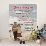 Personalized You Are The Only One I Want To Annoy For The Rest Of My Life Flannel Sherpa Blanket Wedding Anniversary Gift