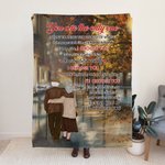 Personalised You Are The Only One I Want To Annoy For The Rest Of My Life Blanket Husband's Gift Travel Wedding Anniversary