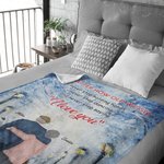 Personlig No Matter How Old We Get Never Stop Holding Hands Teppe Flanell Sherpa Bryllupsdag