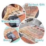 Gepersonaliseerde Ik Wou Dat Ik De Klok Kon Terugdraaien Flanellen Sherpa Deken Huwelijksverjaardag Cadeau