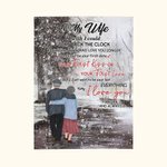 Gepersonaliseerde I Wish I Could Turn Back The Clock Deken Gift voor Vrouw Huwelijksverjaardag Gift