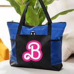 Bolsa de mano grande personalizada inspirada en muñecas rosas con bolsillos de malla y cremallera Regalo de agradecimiento para profesores Empleados Enfermeras