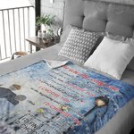 Personalisierte Sie sind die einzige, die ich Decke Flanell Sherpa Hochzeitstag Geschenk für Ehepaar