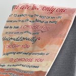 Personalized You Are The Only One I Want To Annoy For The Rest Of My Life Blanket Flannel Sherpa Wedding Anniversary for Couples
