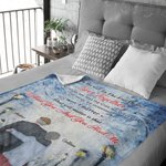 Personalized When We Get To The End Of Our Lives Together Flannel Sherpa Blanket Anniversary Gift for Couple