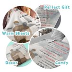 Personalized You Are The Only One I Want To Annoy For The Rest Of My Life Flannel Sherpa Blanket Wedding Anniversary Gift