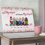 Personalizado You Are My Person Frameless Painting Friendship Wall Art Print Regalo de cumpleaños para amigos