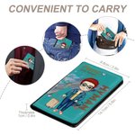 Personalizzato Travel Is My Therapy Coperchio portatile per passaporto da viaggio con nome Accessorio di viaggio Compleanno Regalo di Natale per amici