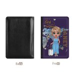 Personalized Just A Girl Who Loves Traveling Stylish Compact Passport Cover with Name Travel Trip Accessory Birthday Christmas Gift for Friends Family