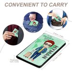 Personalized So The Adventure Begins Portable and Special Passport Cover with Name Travel Trip Accessory Birthday Christmas Gift for Friends Family