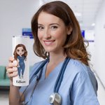 Personalized 20oz Nurse Food Grade Skinny Tumbler Stainless Steel Mug Reusable Water Bottle Gift for Medical Staff Nurse Week Doctor Day