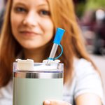 Personlig fargerik Tumbler kaffekopp Straw Toppers for Stanley Tumbler matkvalitet gjenbrukbart halmtilbehør med innledende bursdagsgave til ham henne