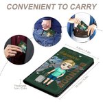 Gepersonaliseerde Dus Het Avontuur Begint Draagbare Paspoort Cover met Naam Reis Reis Accessoire Verjaardag Kerstmis Cadeau voor Vrienden Familie