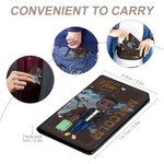 Personalized If Not Now Then When Portable Passport Cover with Name Travel Trip Accessory Birthday Christmas Gift for Friends Family