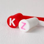 Personlig fargerik Tumbler kaffekopp Straw Toppers for Stanley Tumbler matkvalitet gjenbrukbart halmtilbehør med innledende bursdagsgave til ham henne