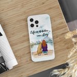 Henkilökohtainen elämä on parempaa koirien kanssa Lokki Puhelin Asia Syntymäpäivälahja koirien ystäville