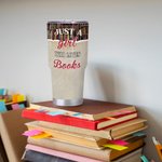 Personalisierte niedlich Lesen Mädchen 30oz Becher Geburtstag Weihnachten Lesen Geschenk für Schwester Freunde