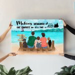 Personalizzato Making Wonderful Memories Canvas Painting Wall Decoration Gift for Family Camping Lover