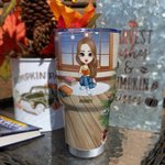 Personalizzato Just One More Chapter 30oz Tumbler Compleanno Natale Regalo di lettura per sorella amica amante dei libri