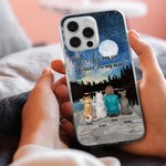 Henkilökohtainen Kerran rinnallani ikuisesti sydämessäni Starry Sky Puhelin tapauksessa syntymäpäivälahja koiran ystäville