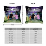 Funda de cojín personalizada Family Adventure Is Out There Let's Find It Regalo de Navidad Regalo de Acción de Gracias Regalo de Cumpleaños