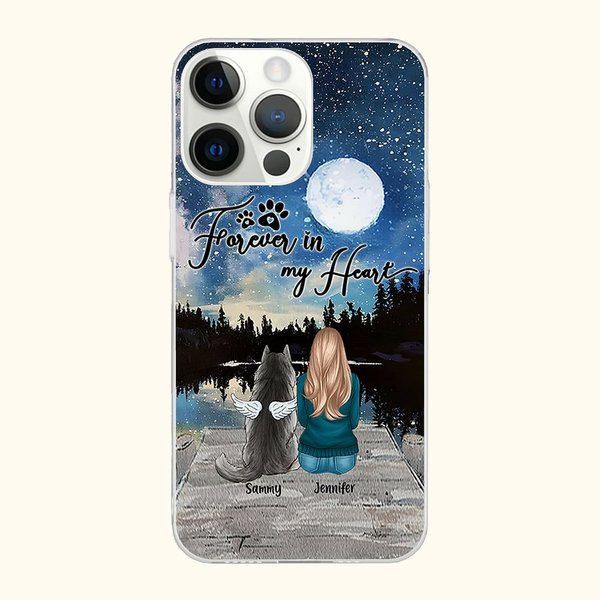 Forever In My Heart Dog Phone Case- Christmas Gift