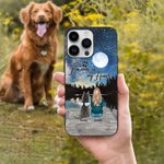 Personalised You Forever In My Heart Phone Case Christmas Gift for Dog Lovers