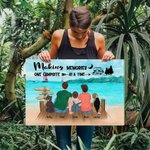 Personalizzato Making Wonderful Memories Canvas Painting Wall Decoration Gift for Family Camping Lover