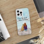 Personalized Once By My Side Forever In My Heart Seagull Phone Case Birthday Gift for Dog Lovers