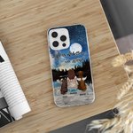 Personligt Life Is Better With Dogs Starry Sky Telefonfodral Födelsedagspresent för hundälskare