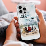 Henkilökohtainen Sinä ikuisesti sydämessäni Lokki Phone Case Syntymäpäivälahja koiran ystäville Lovers