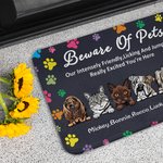 Henkilökohtainen varo lemmikkieläimiä todella innoissaan olet täällä Ovi matto lahja koiran ystäville kissan ystäville Home Essentials