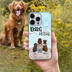 Personalized under the Blue Sky for The Rest of Our Lives Phone Case Christmas Gift Birthday Gift for Dog Lovers