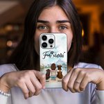 Gepersonaliseerde Dogs Will Always Be with Their Owners Telefoonhoesje Kerstcadeau Verjaardagscadeau voor hondenliefhebbers