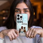 Personalized under the Blue Sky for The Rest of Our Lives Phone Case Christmas Gift Birthday Gift for Dog Lovers