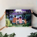 Personnalisé Inoubliable Les Étoiles Camping Peinture sur toile Décoration murale Cadeau pour la famille Amoureux du camping