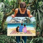 Regalo personalizzato di inaugurazione della casa per la famiglia: l'avventura è là fuori, troviamola