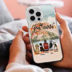 Personalized We Are Together in The Fall Phone Case Christmas Gift Birthday Gift for Dog Lovers