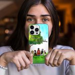 Personalized Life Is Better With Fur Baby Green Grass Phone Case Birthday Gift for Dog Lovers