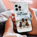 Gepersonaliseerde Dogs Will Always Be with Their Owners Telefoonhoesje Kerstcadeau Verjaardagscadeau voor hondenliefhebbers