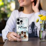 Gepersonaliseerde Dogs Will Always Be with Their Owners Telefoonhoesje Kerstcadeau Verjaardagscadeau voor hondenliefhebbers