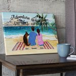 Regalo personalizzato di inaugurazione della casa per la famiglia: l'avventura è là fuori, troviamola