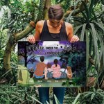 Personnalisé Inoubliable Les Étoiles Camping Peinture sur toile Décoration murale Cadeau pour la famille Amoureux du camping