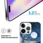 Personalized under The Night Sky with You Phone Case Christmas Gift Birthday Gift for Dog Lovers