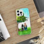 Gepersonaliseerd Life Is Better With Dogs Green Grass Telefoonhoesje Verjaardag Kerstcadeau voor hondenliefhebbers