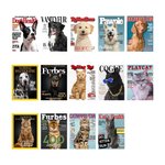 Personalised Pet Portrait Magazine Cover Indoor Decoration Birthday Christmas Thanksgiving Gift for Pet Lovers