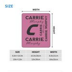 Musmatta med personligt namn Musmatta med monogram Kontorsinredning Skrivbordstillbehör Födelsedagspresent för medarbetare Vän Familj